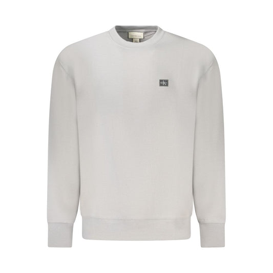 Calvin Klein Grey Cotton Sweater