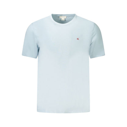 Calvin Klein Blue Cotton T-Shirt
