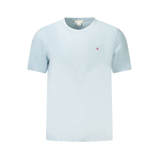 Calvin Klein Blue Cotton T-Shirt