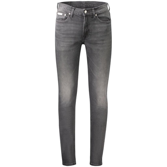 Calvin Klein Black Cotton Jeans
