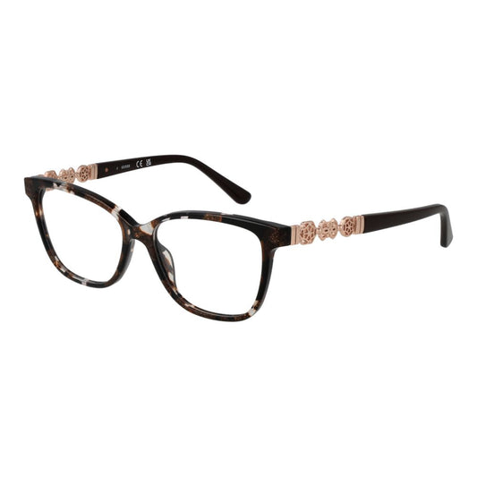 Guess Women’s Brown Optical Frames – Stylish Full-Rim Design