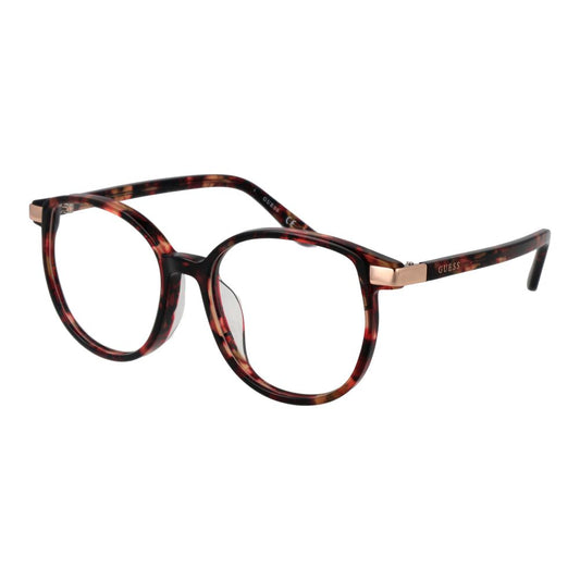 Guess Women’s Optical Glasses – Brown Round Frame, 52mm