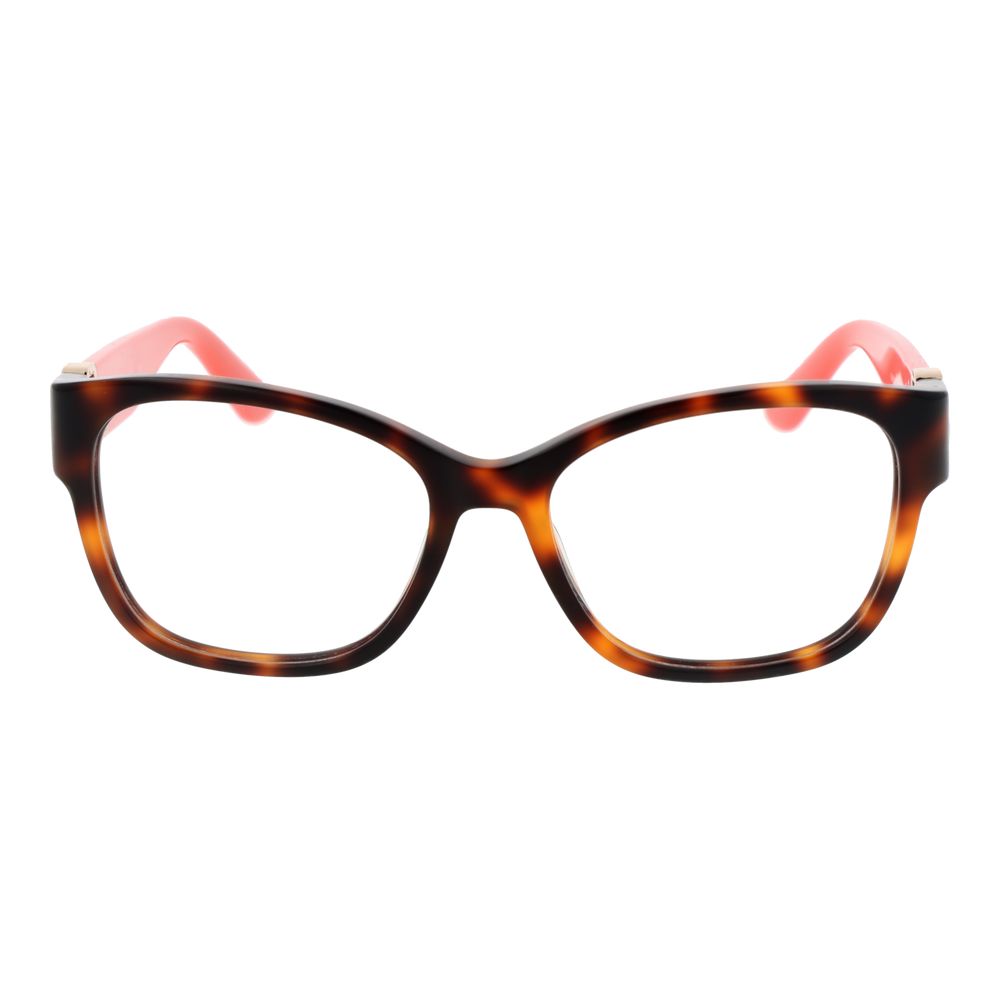 Guess Women’s Optical Frames – Brown Square Full-Rim 52mm