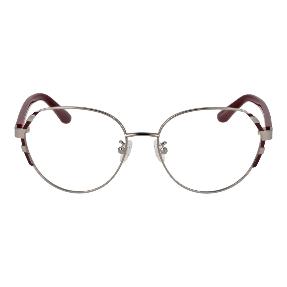 Guess Women’s Optical Glasses – Silver Round Frame, 53mm