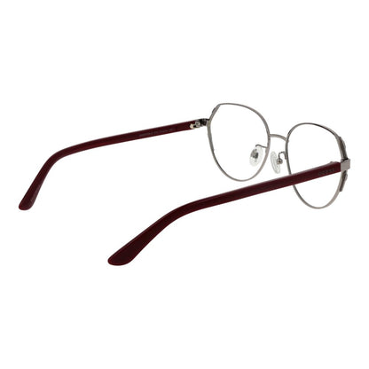 Guess Women’s Optical Glasses – Silver Round Frame, 53mm