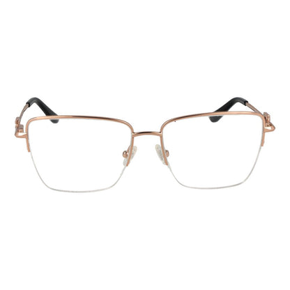 Guess Women’s Rose Gold Optical Frames – Square Half-Rim