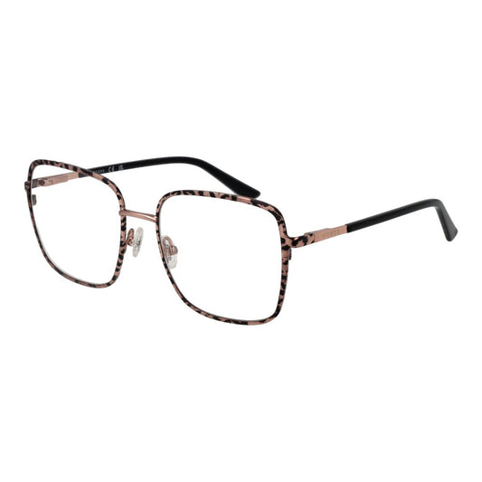 Guess Women’s Optical Frames – Rose Gold Square, 54mm