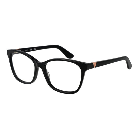 Guess Women’s Optical Frames – Black Square Full-Rim