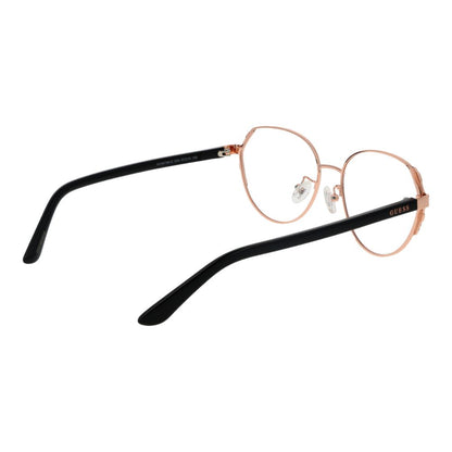 Guess Women’s Optical Glasses – Rose Gold Round Frame, 53mm
