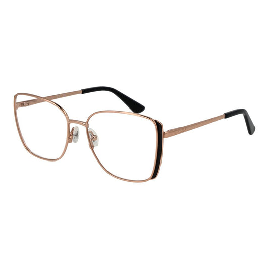 Guess Women’s Optical Frames – Rose Gold Square Full-Rim