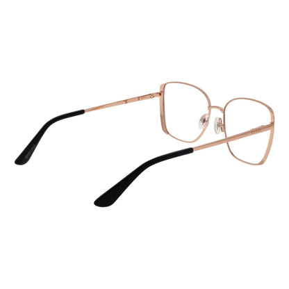 Guess Women’s Optical Frames – Rose Gold Square Full-Rim