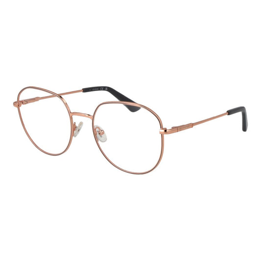 Guess Women’s Optical Frames – Rose Gold Round Design, 53mm