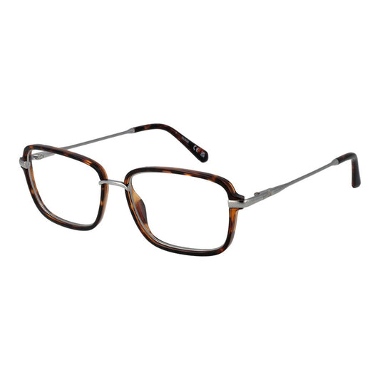 Guess Men's Optical Frames – Brown Full-Rim Rectangle, 54mm