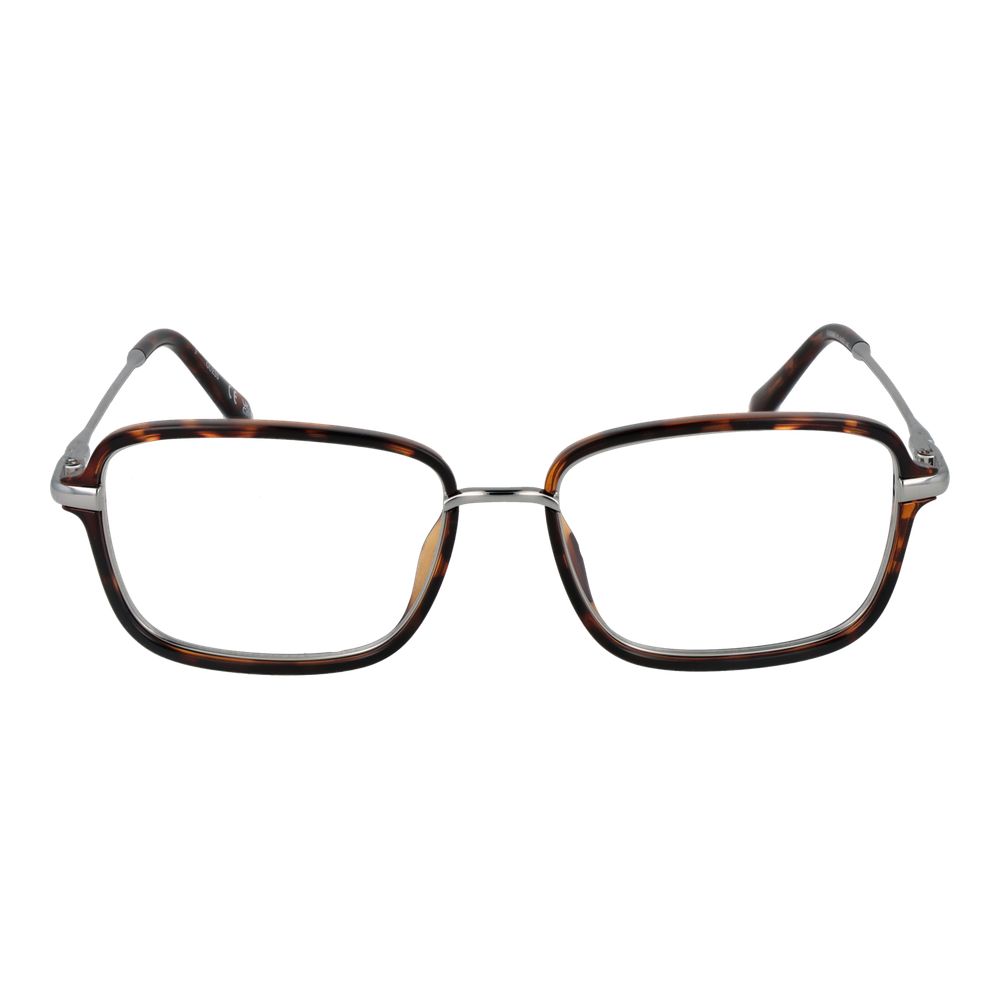 Guess Men's Optical Frames – Brown Full-Rim Rectangle, 54mm