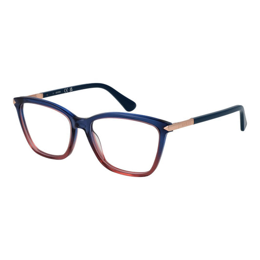 Guess Women’s Multicolor Optical Glasses – Trapezium Frame, 52mm