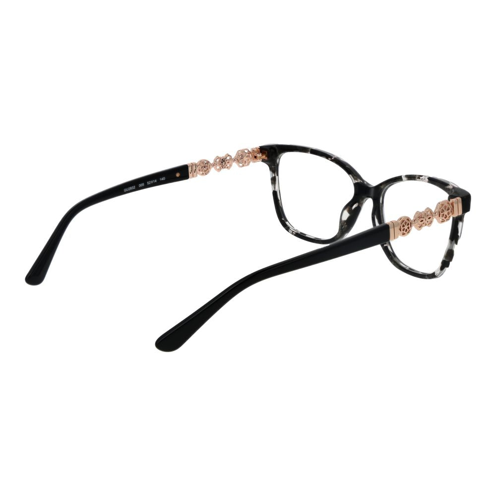 Guess Women's Optical Glasses – Black Rectangle Frame, 52mm