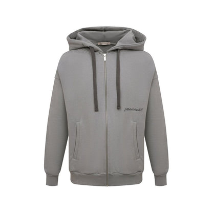 Hinnominate Gray Cotton Sweater