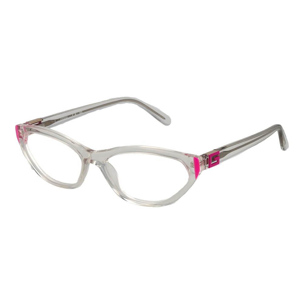 Guess Women’s Transparent Optical Frames – Cat Eye Style