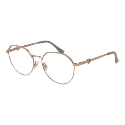 Guess Women’s Optical Glasses – Rose Gold Square Frame, 53mm