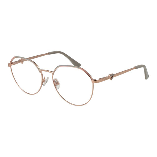 Guess Women’s Optical Glasses – Rose Gold Square Frame, 53mm