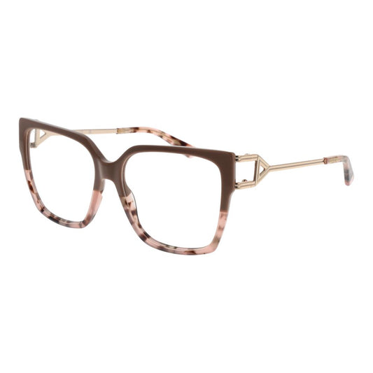 Guess Women’s Optical Glasses – Beige Square Frame, 55mm