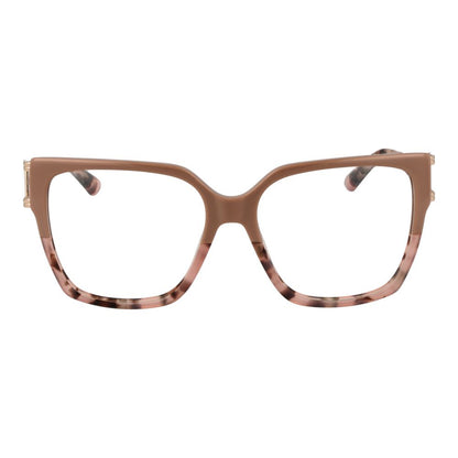 Guess Women’s Optical Glasses – Beige Square Frame, 55mm