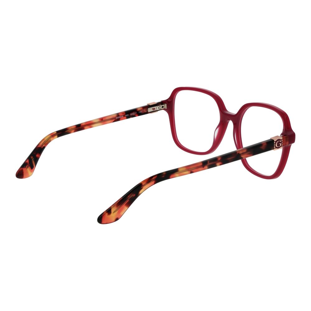 Guess Women's Purple Optical Frames – Square Full-Rim Style