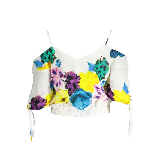 Desigual Red Floral Strappy Summer Dress
