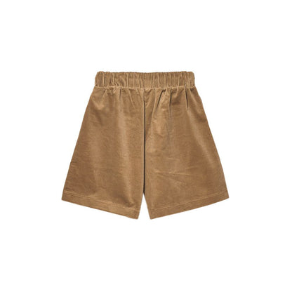 Comme Des Fuckdown Brown Cotton Shorts