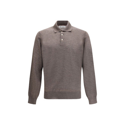 Brunello Cucinelli Virgin Wool Polo Shirt