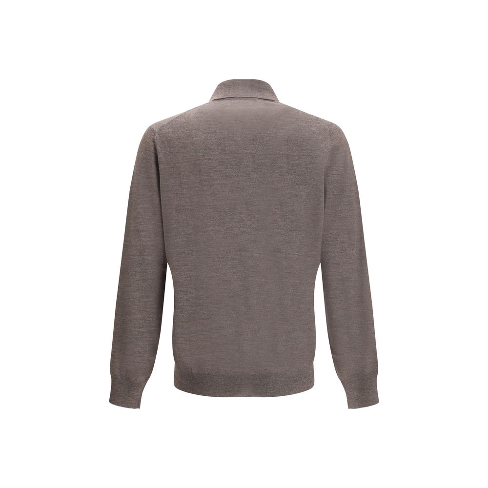 Brunello Cucinelli Virgin Wool Polo Shirt