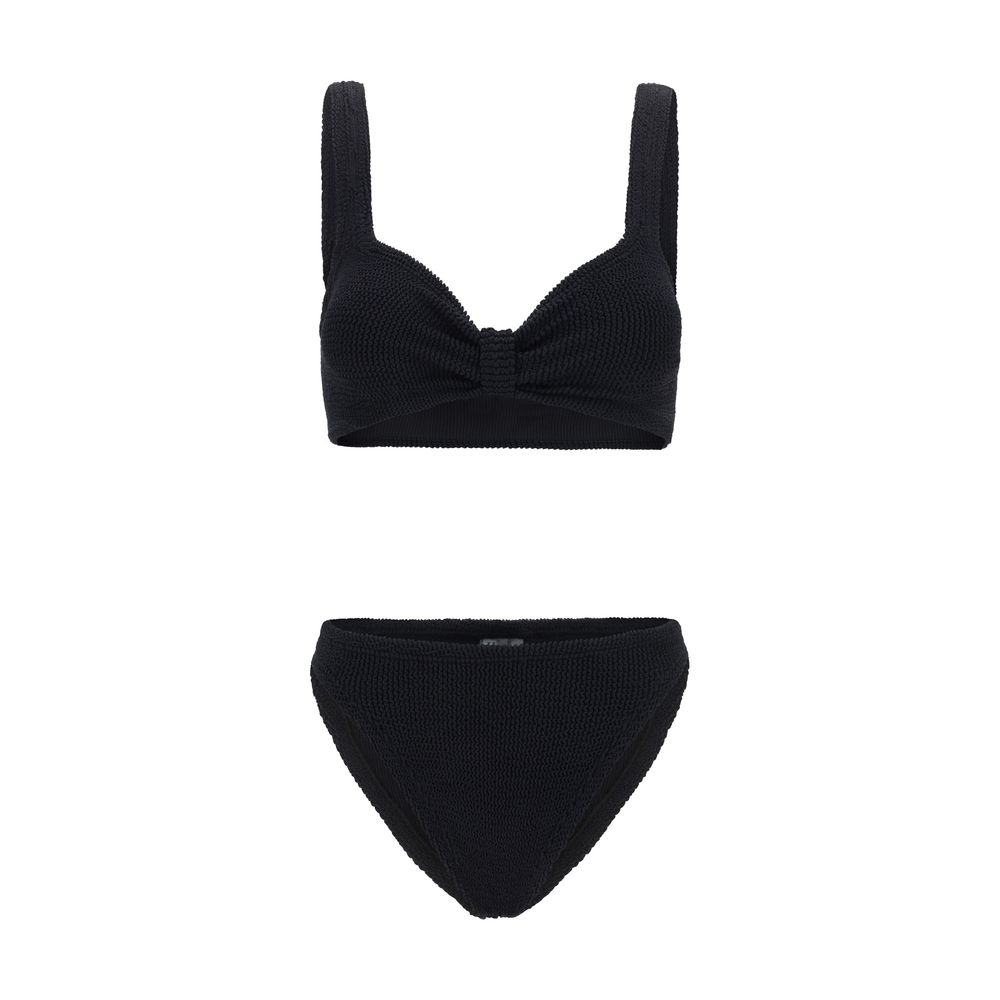 Hunza G Bonnie Black Bikini Swimsuit
