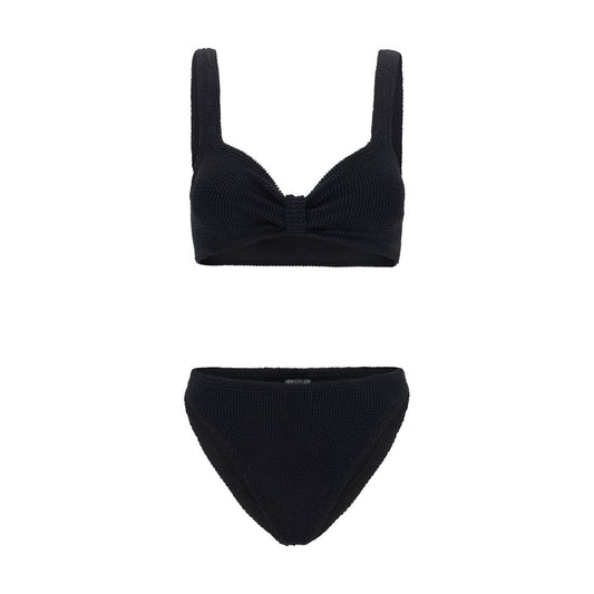 Hunza G Bonnie Black Bikini Swimsuit