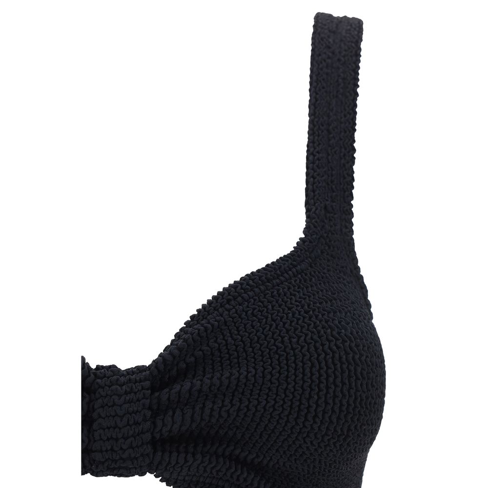 Hunza G Bonnie Black Bikini Swimsuit