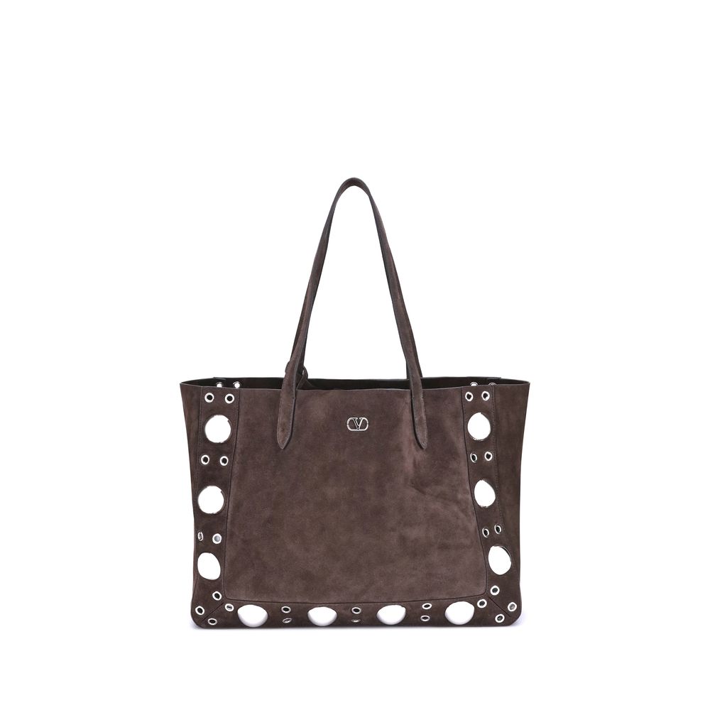 Valentino Garavani Nellcôte Tote Bag - Luxury Suede Handbag