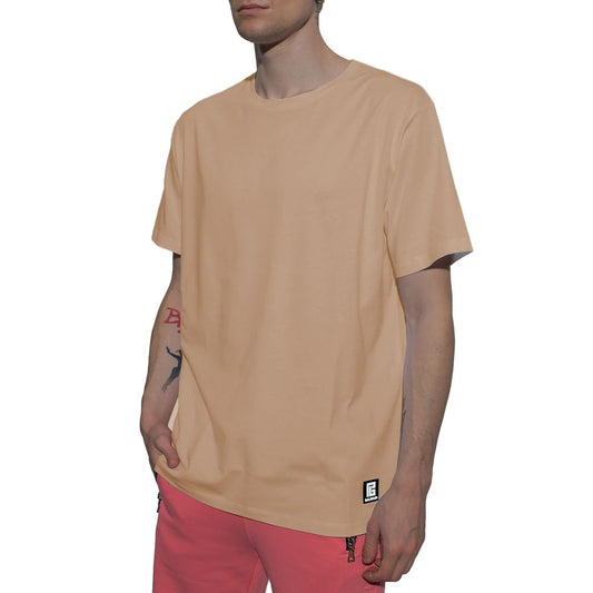 Balmain Brown Cotton T-Shirt - Bold Luxury Statement