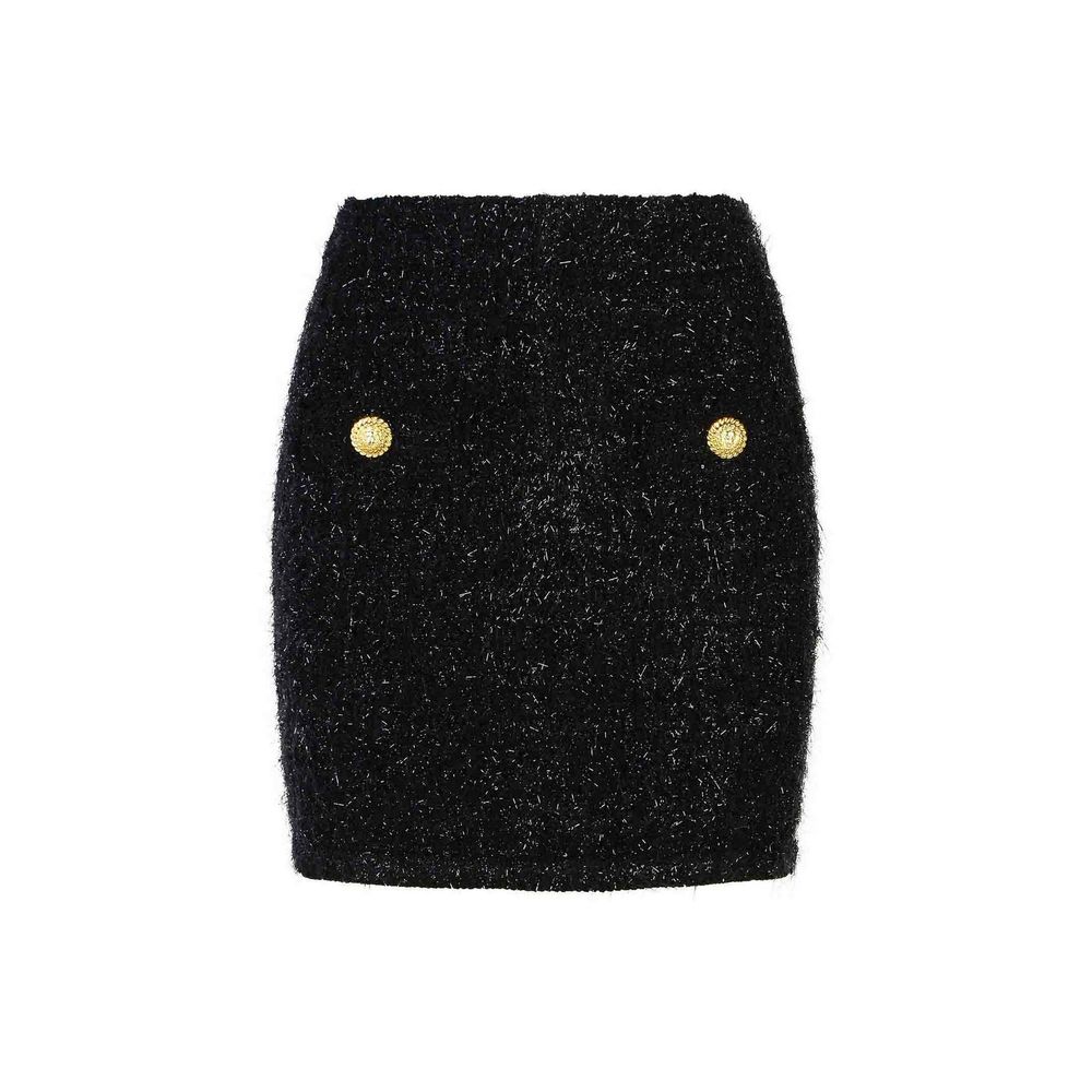 Balmain Tweed Mini Skirt – A Statement of Luxury and Style