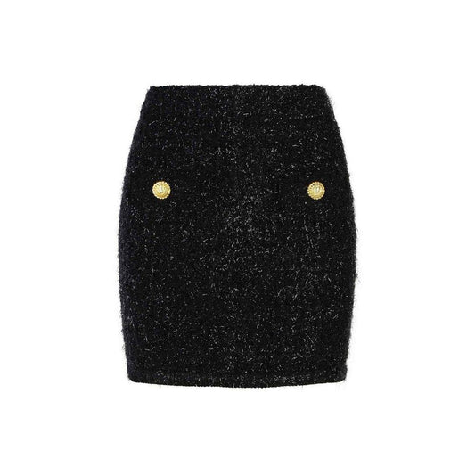 Balmain Tweed Mini Skirt – A Statement of Luxury and Style