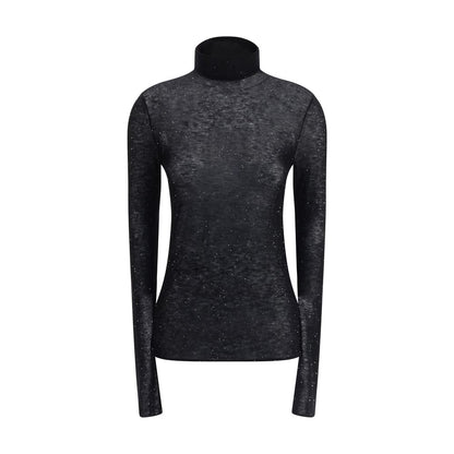 PINKO Long-Sleeved Turtleneck Top