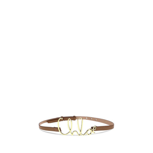 Chloé C Belt - Elegant Calfskin Leather Accessory