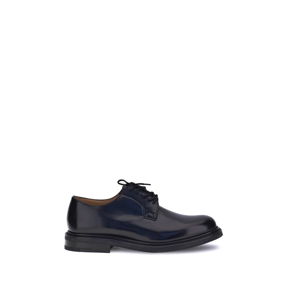 Church's Black Calf Leather Bos Taurus Oxfords and Derbies - Shannon L Lace-Ups