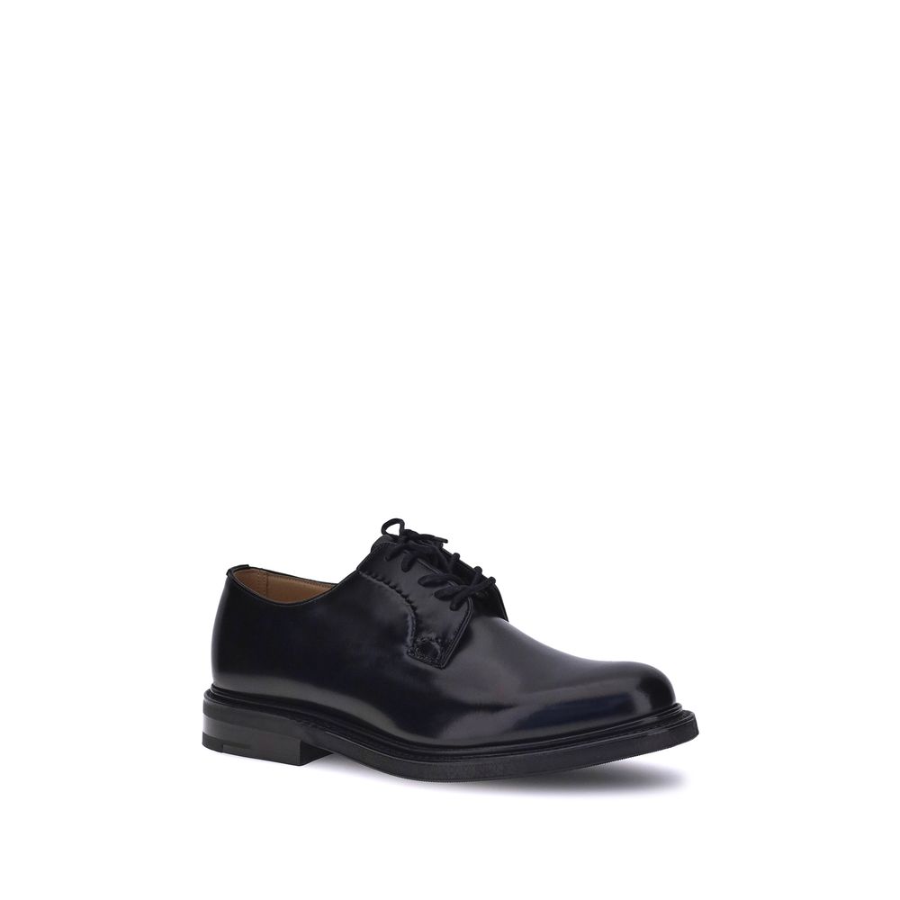Church's Black Calf Leather Bos Taurus Oxfords and Derbies - Shannon L Lace-Ups