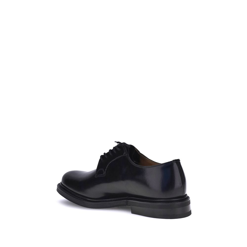 Church's Black Calf Leather Bos Taurus Oxfords and Derbies - Shannon L Lace-Ups