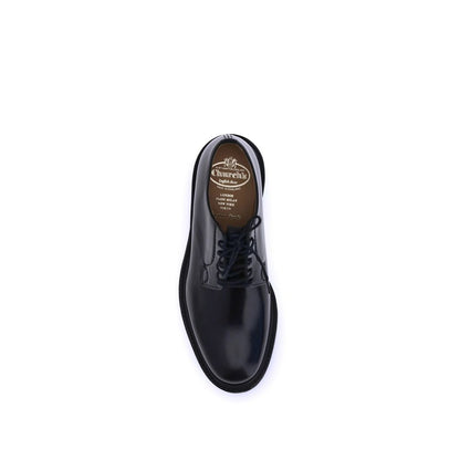 Church's Black Calf Leather Bos Taurus Oxfords and Derbies - Shannon L Lace-Ups