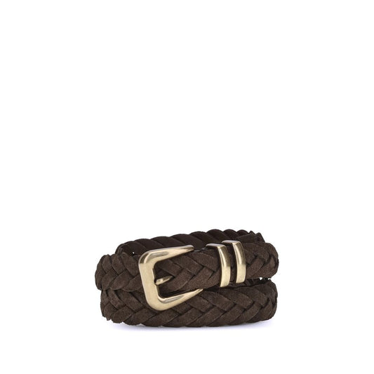 Brunello Cucinelli Leather Woven Belt