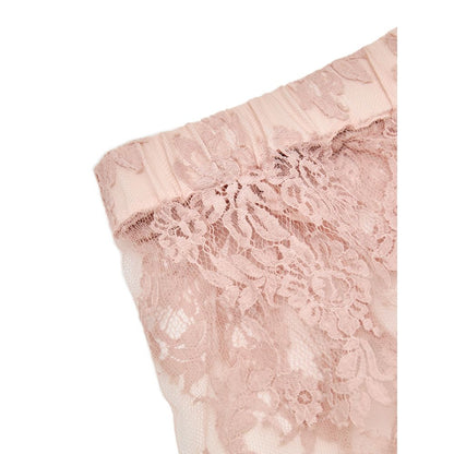 Gucci Pink Lace Cotton Skirt