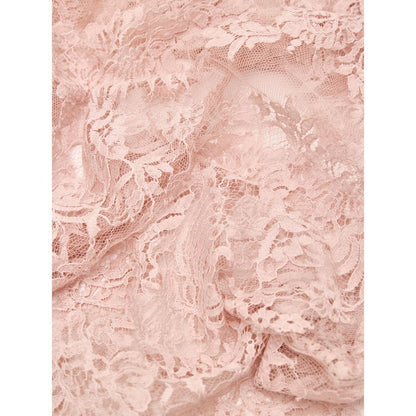Gucci Pink Lace Cotton Skirt