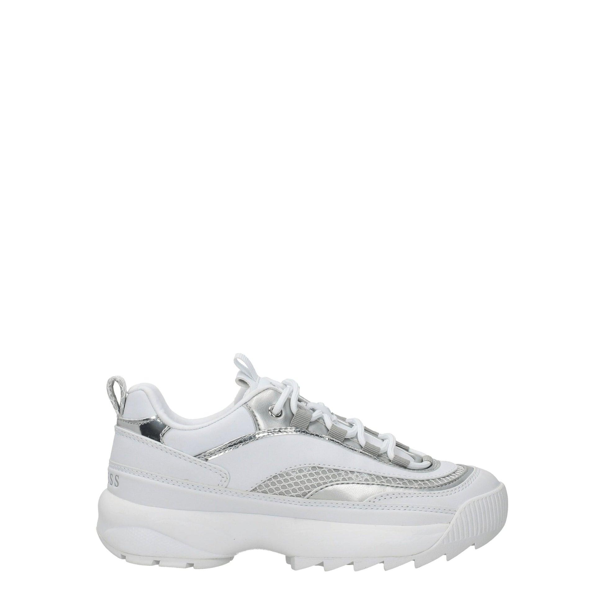 Guess White Polyethylene Sneakers