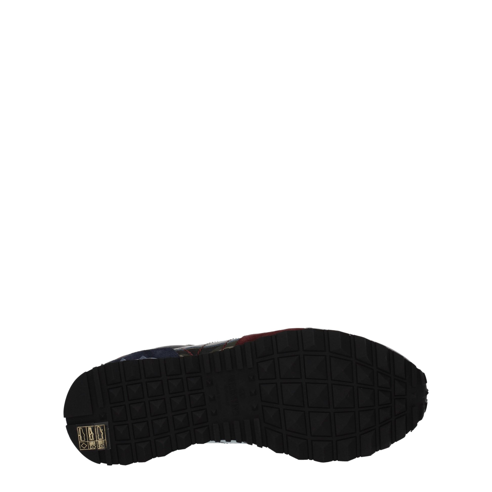 Valentino Garavani Green Leather Sneakers with Studs