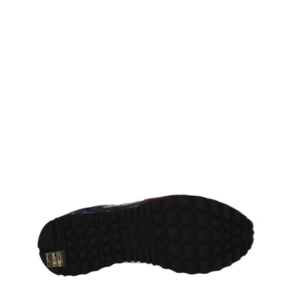 Valentino Garavani Green Leather Sneakers with Studs